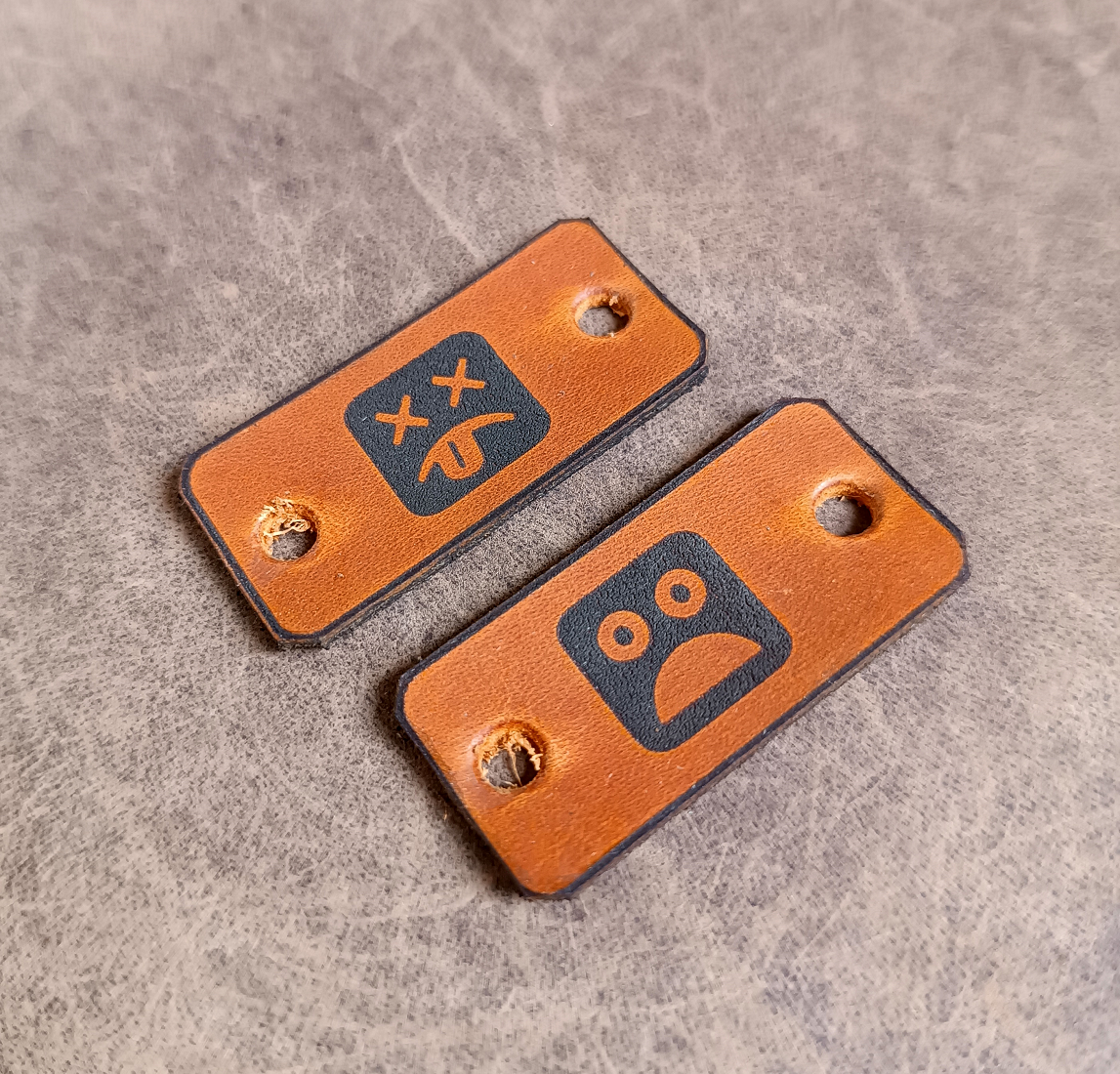 Custom Leather Shoe Tags for Shoelace