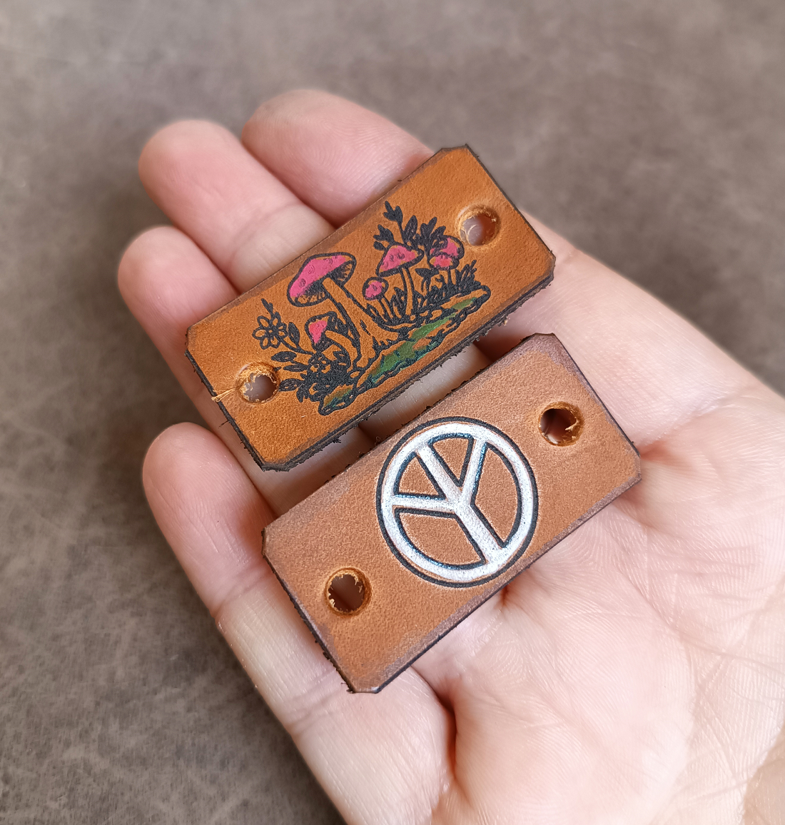 Custom Leather Shoe Tags for Shoelace