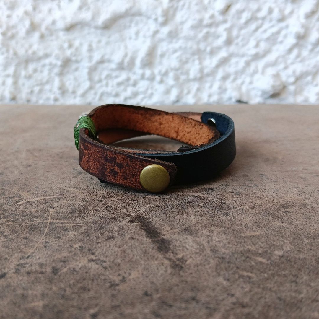 OOAK breathe bracelet backside view