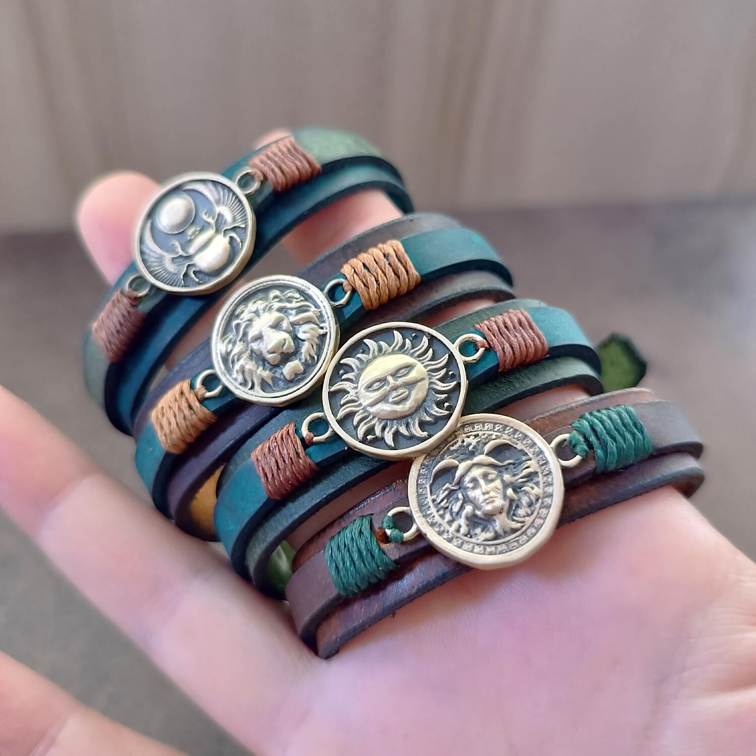 Group photo of the Quiet Rebirth Collection Bracelets