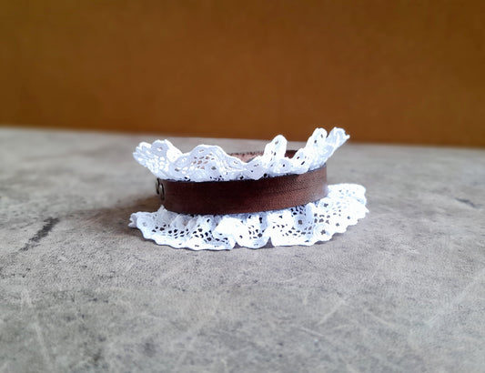 Lace Leather Bracelet