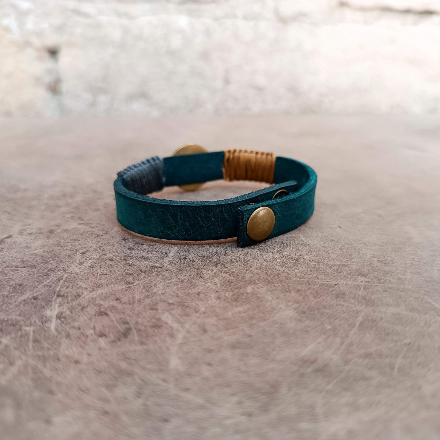 Minimalist Chinese Dragon Braided Leather Bracelet