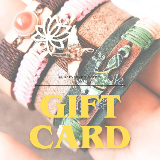Luckysevenleather Gift Card