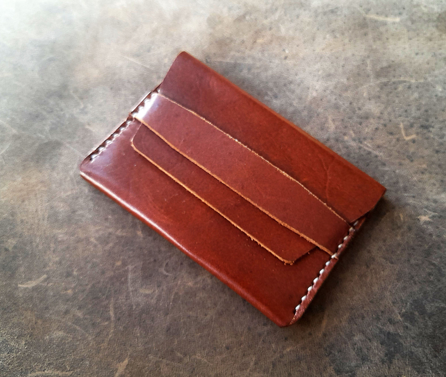 Simple Flap Leather Wallet