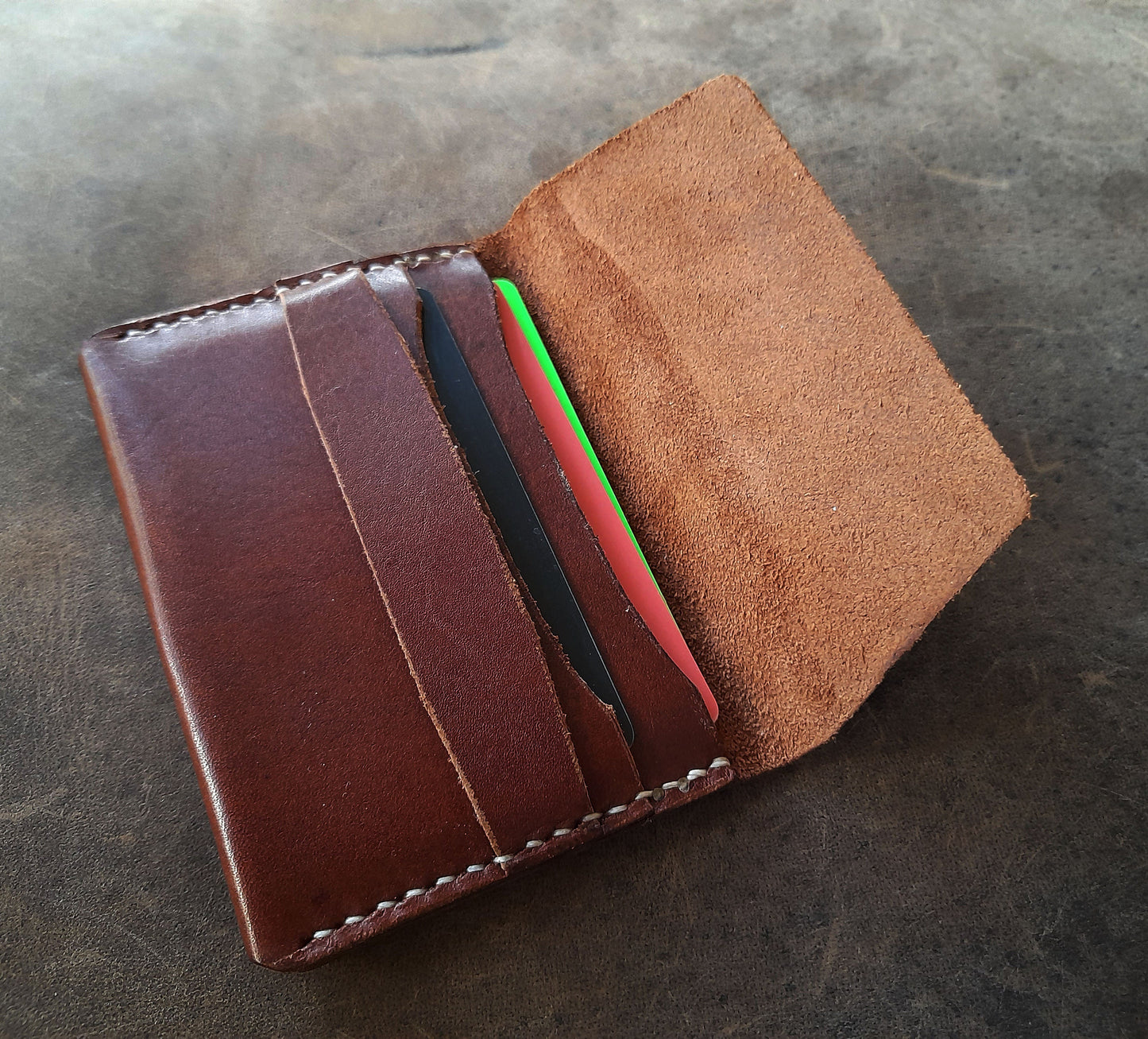 Simple Flap Leather Wallet