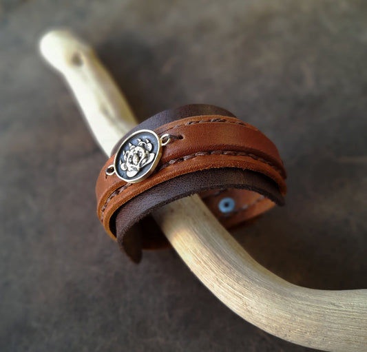 Dark Brown Bear Cuff Bracelet